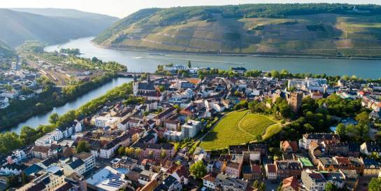 BINGEN ON THE RHINE RIVER