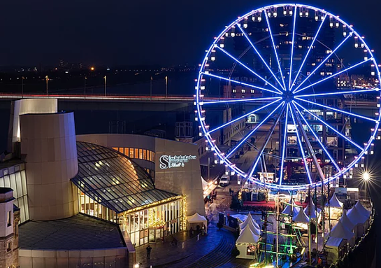 Hafenweihnachtsmarkt am Schokoladenmuseum
